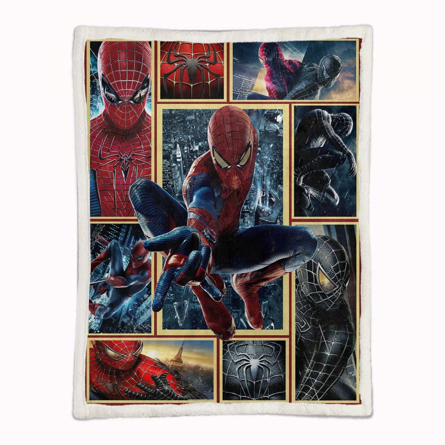 Spiderman Marvel 02 Decke - Fleecedecke – Bild 2