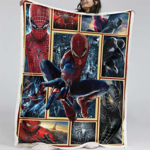 Spiderman Marvel 02 Decke - Fleecedecke