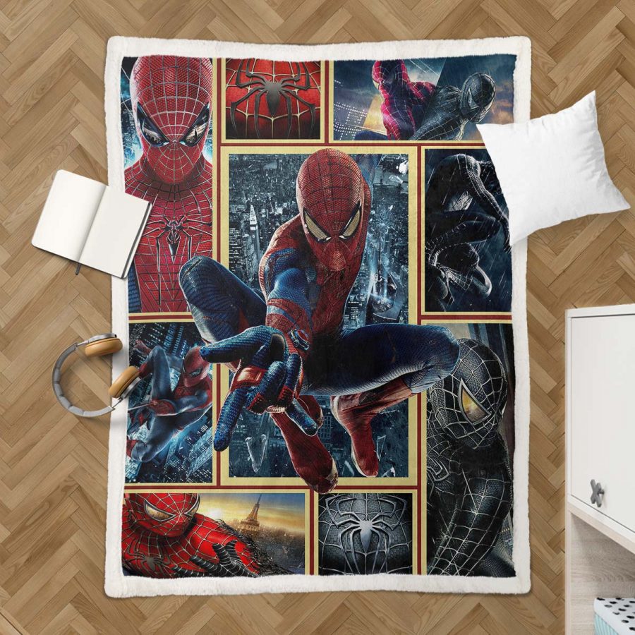 Spiderman Marvel 02 Decke - Fleecedecke – Bild 3