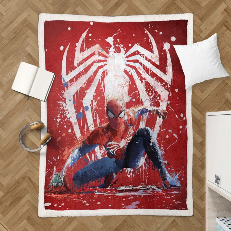 Spiderman Marvel 07 Decke - Fleecedecke – Bild 3