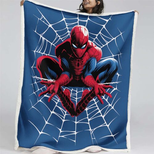 Spiderman Marvel 08 Decke - Fleecedecke