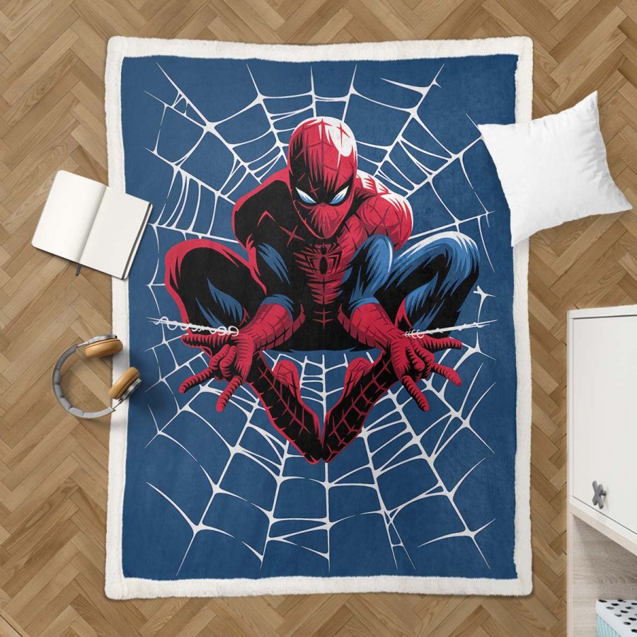 Spiderman Marvel 08 Decke - Fleecedecke – Bild 3