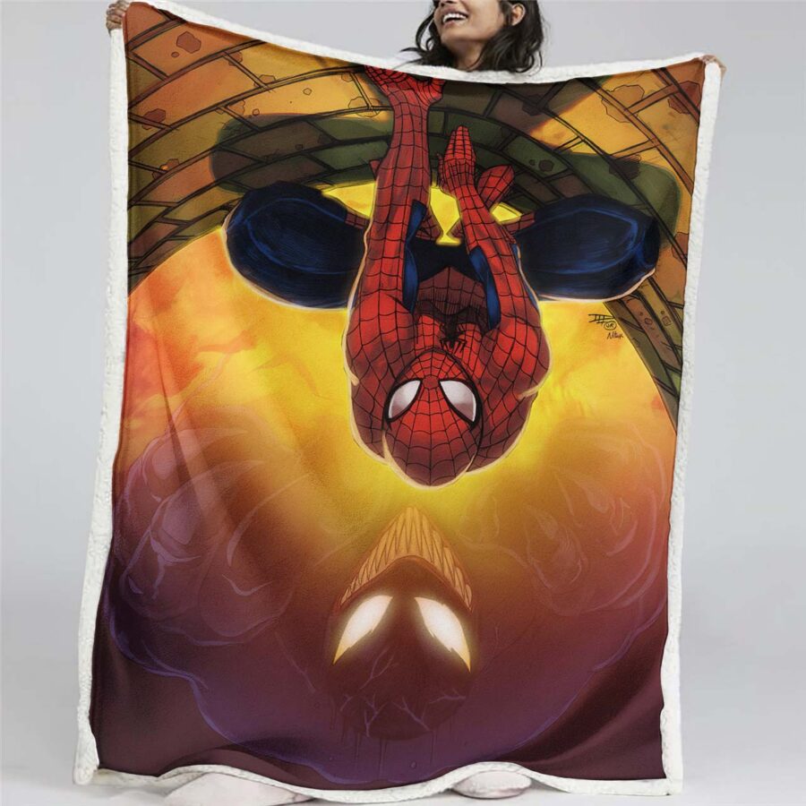 Spiderman Marvel 09 Decke - Fleecedecke