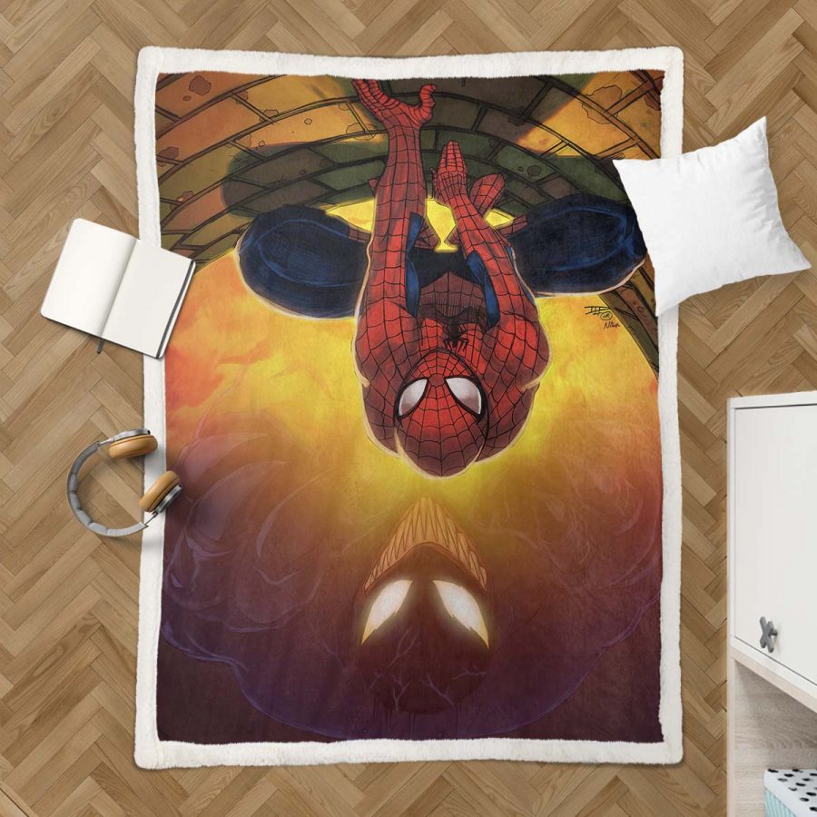 Spiderman Marvel 09 Decke - Fleecedecke – Bild 3