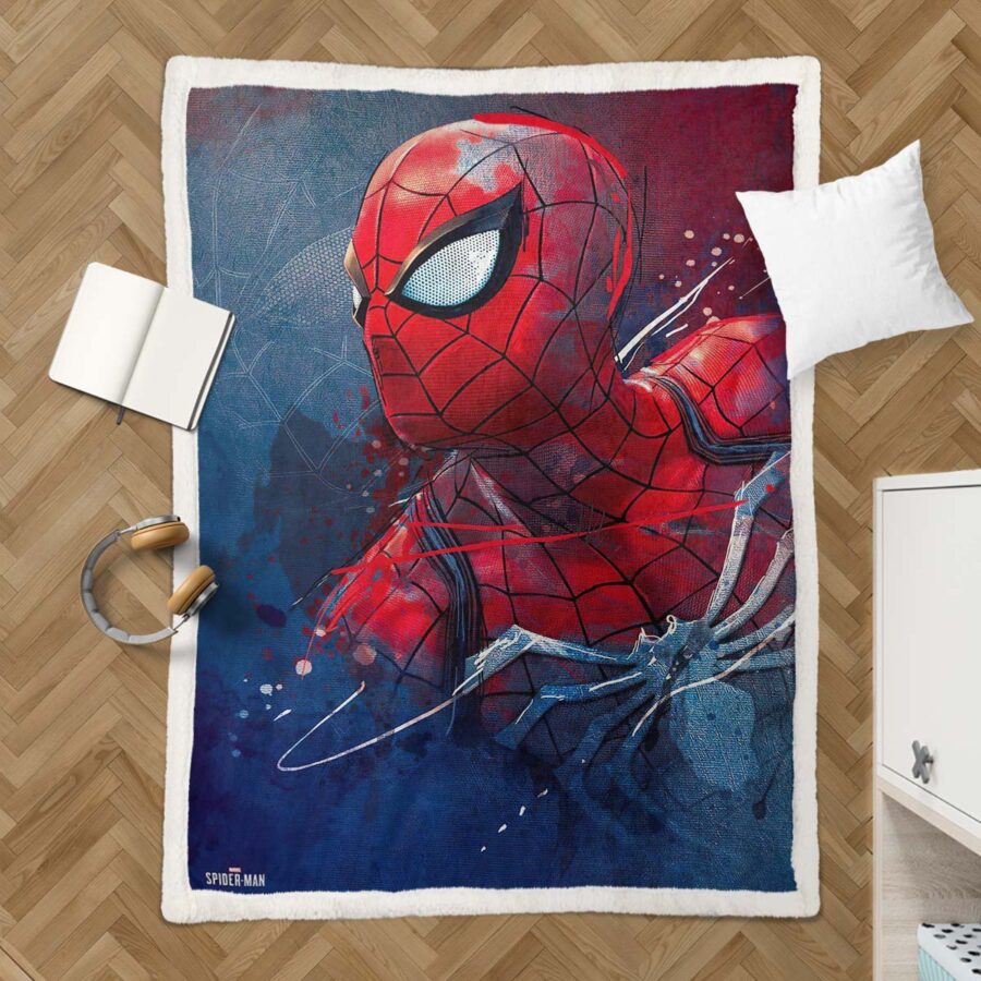 Spiderman Marvel 10 Decke - Fleecedecke – Bild 3