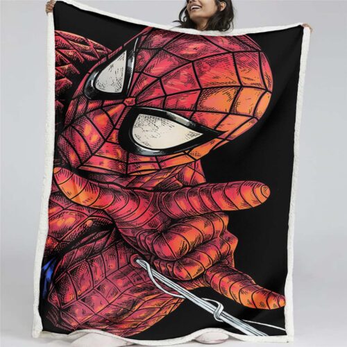 Spiderman Marvel 11 Decke - Fleecedecke