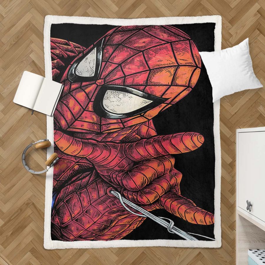 Spiderman Marvel 11 Decke - Fleecedecke – Bild 3
