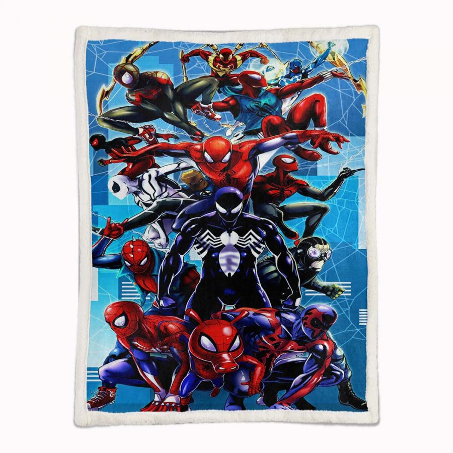 Spiderman Marvel 12 Decke - Fleecedecke – Bild 2