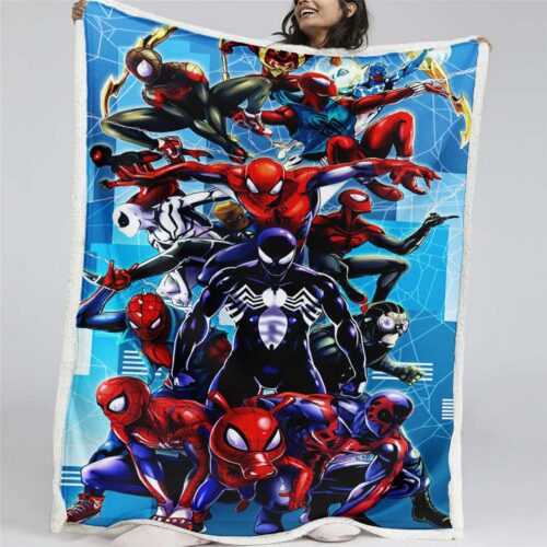 Spiderman Marvel 12 Decke - Fleecedecke