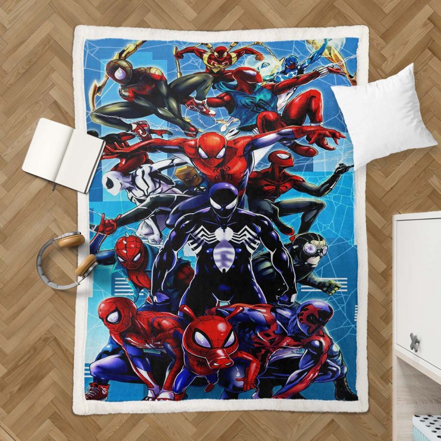 Spiderman Marvel 12 Decke - Fleecedecke – Bild 3