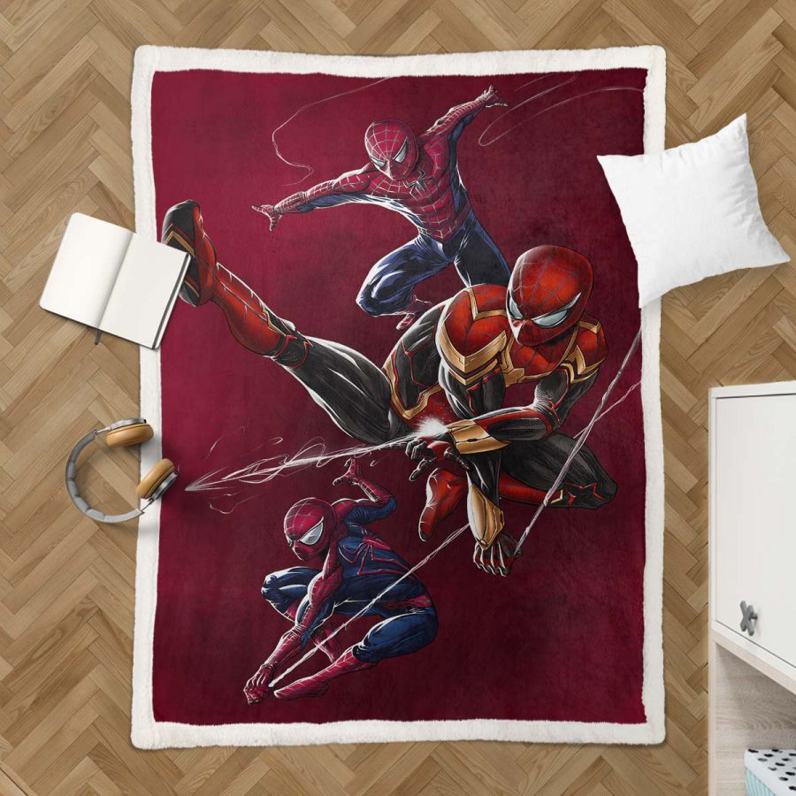 Spiderman Marvel 13 Decke - Fleecedecke – Bild 3