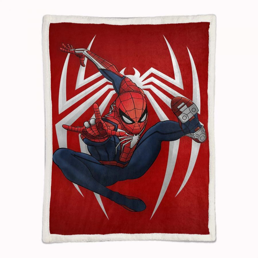 Spiderman Marvel 14 Decke - Fleecedecke – Bild 2