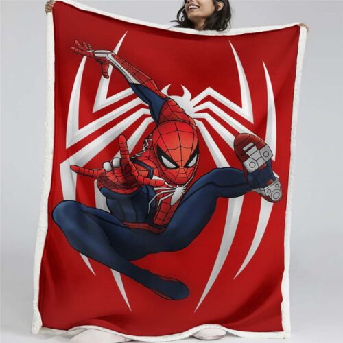 Spiderman Marvel 14 Decke - Fleecedecke