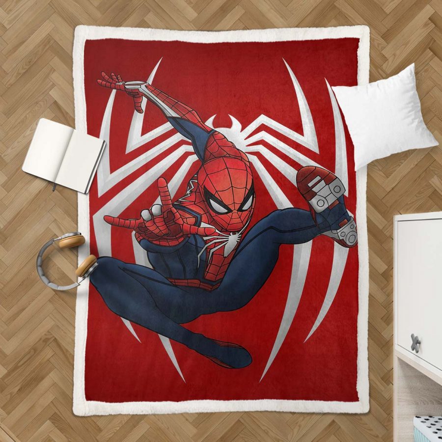 Spiderman Marvel 14 Decke - Fleecedecke – Bild 3