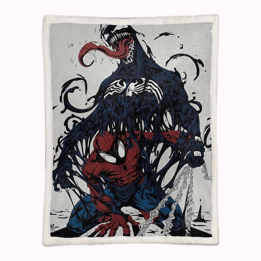 Spiderman Marvel 16 Decke - Fleecedecke – Bild 2