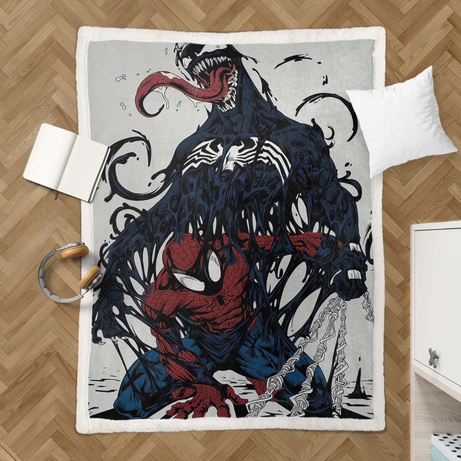 Spiderman Marvel 16 Decke - Fleecedecke – Bild 3
