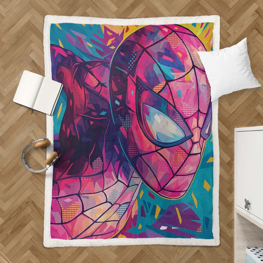 Spiderman Marvel 17 Decke - Fleecedecke – Bild 3