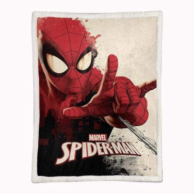 Alternative view of Spiderman Marvel 18 Decke - Fleecedecke