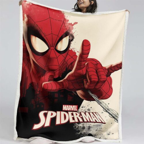 Spiderman Marvel 18 Decke - Fleecedecke