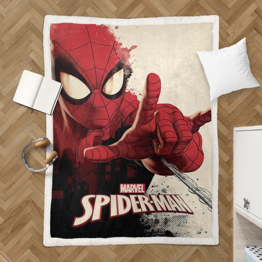 Spiderman Marvel 18 Decke - Fleecedecke – Bild 3