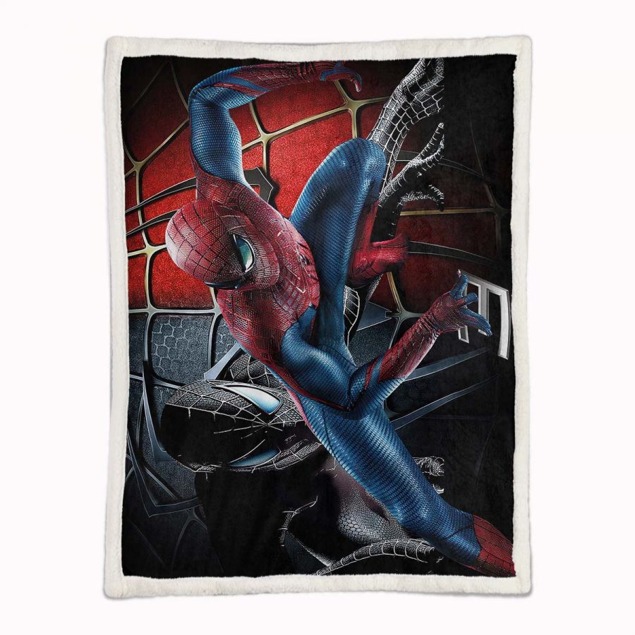 Spiderman Marvel 19 Decke - Fleecedecke – Bild 2