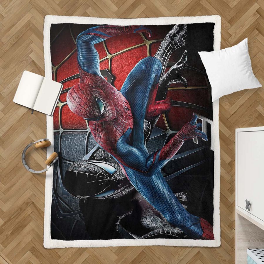 Spiderman Marvel 19 Decke - Fleecedecke – Bild 3