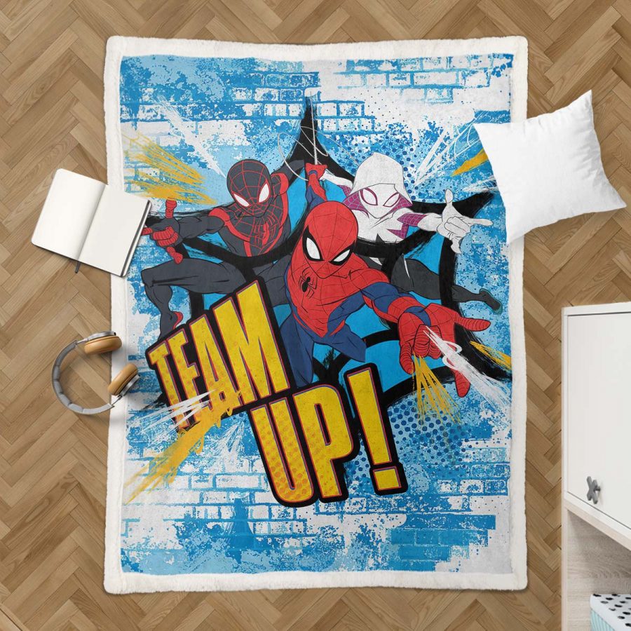 Spiderman Marvel 21 Decke - Fleecedecke – Bild 3