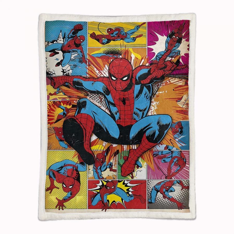 Spiderman Marvel 26 Decke - Fleecedecke – Bild 2
