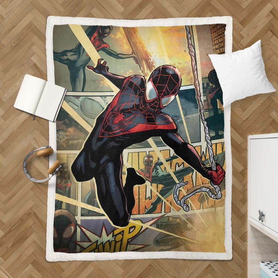 Spiderman Marvel 31 Decke - Fleecedecke – Bild 3