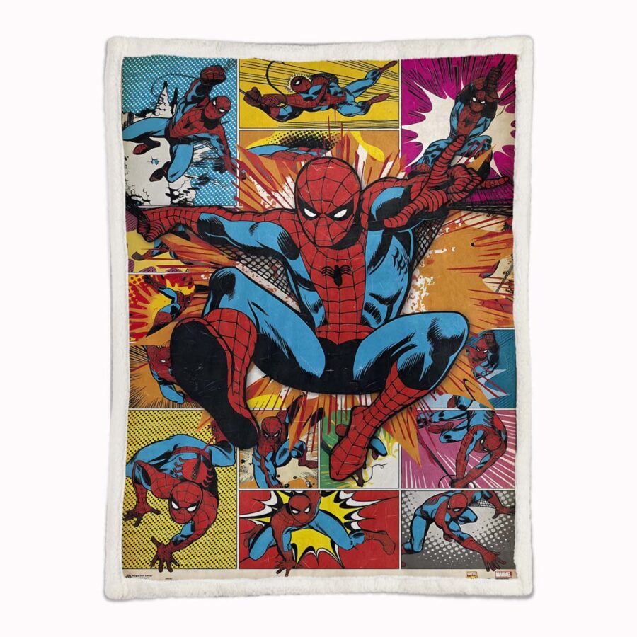 Spiderman Marvel 33 Decke - Fleecedecke – Bild 2