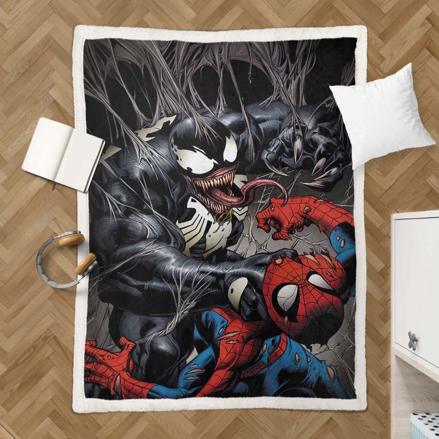 Spiderman Marvel 35 Decke - Fleecedecke – Bild 3
