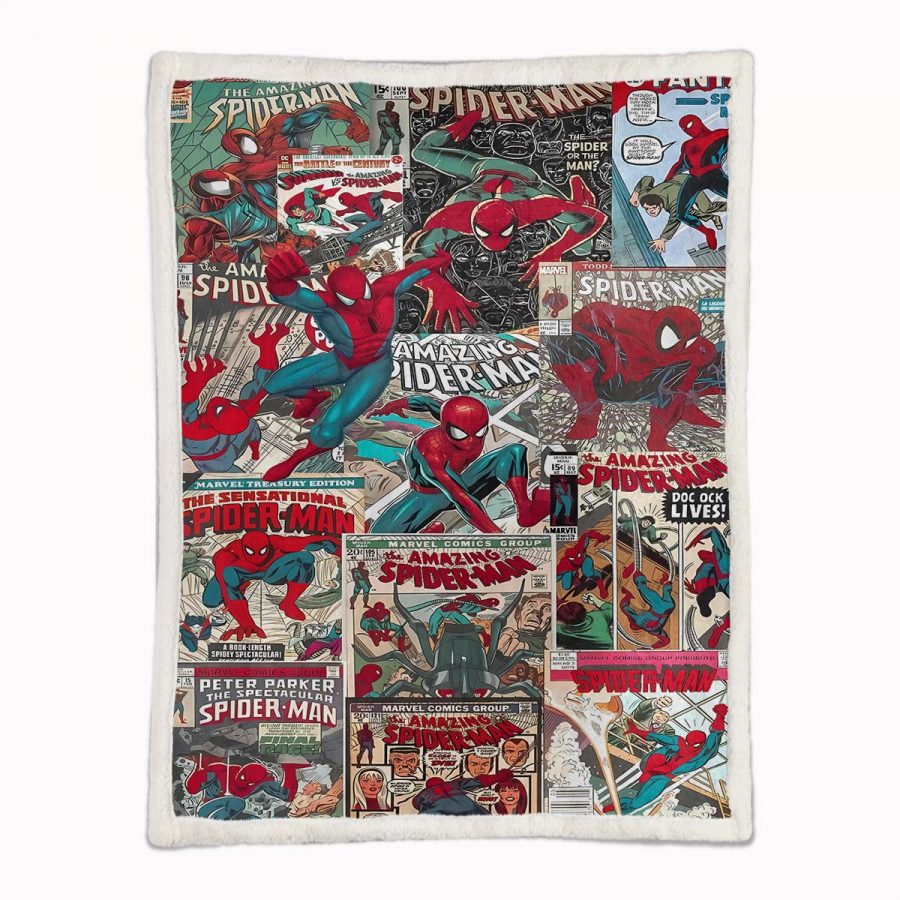Spiderman Marvel 36 Decke - Fleecedecke – Bild 2