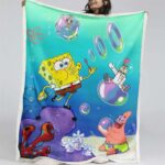 SpongeBob Schwammkopf und Patrick 02 Decke – Fleecedecke