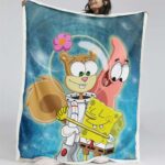 SpongeBob Schwammkopf und Patrick 03 Decke – Fleecedecke