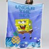 SpongeBob Schwammkopf Glücklich unter dem Meer Decke - Fleecedecke