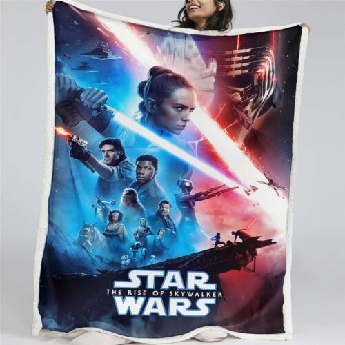 Star Wars Charaktere 01 Decke - Fleecedecke