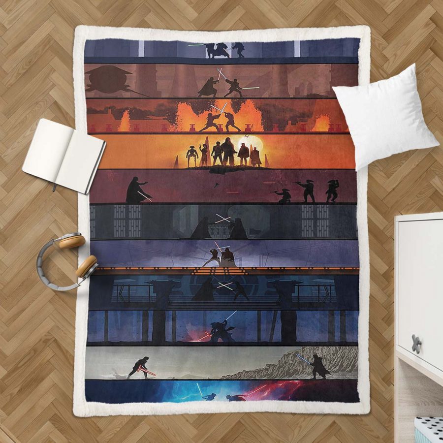 Star Wars Charaktere 04 Decke - Fleecedecke – Bild 3
