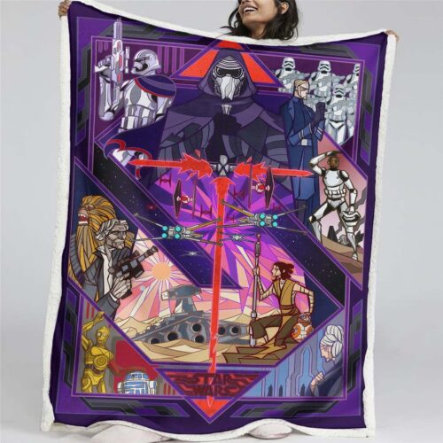 Star Wars Charaktere 05 Decke - Fleecedecke