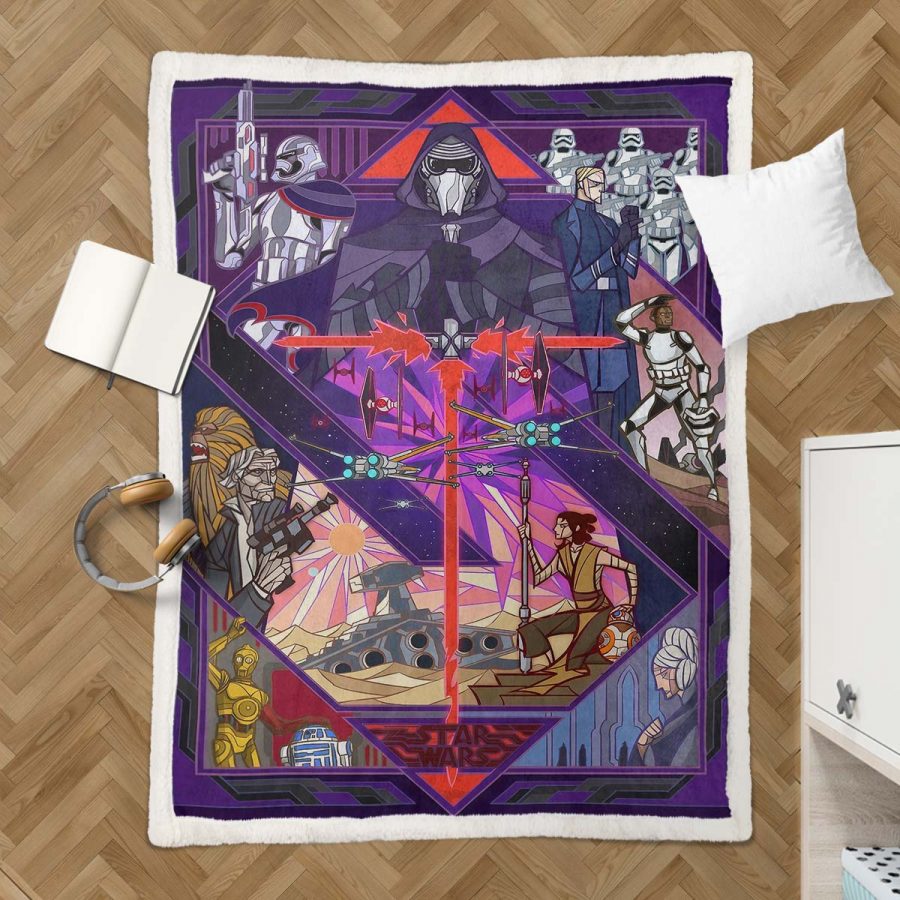 Star Wars Charaktere 05 Decke - Fleecedecke – Bild 3