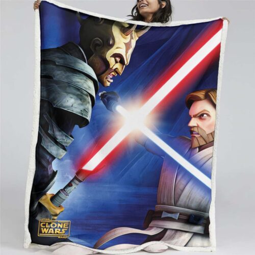 Star Wars Charaktere 07 Decke - Fleecedecke