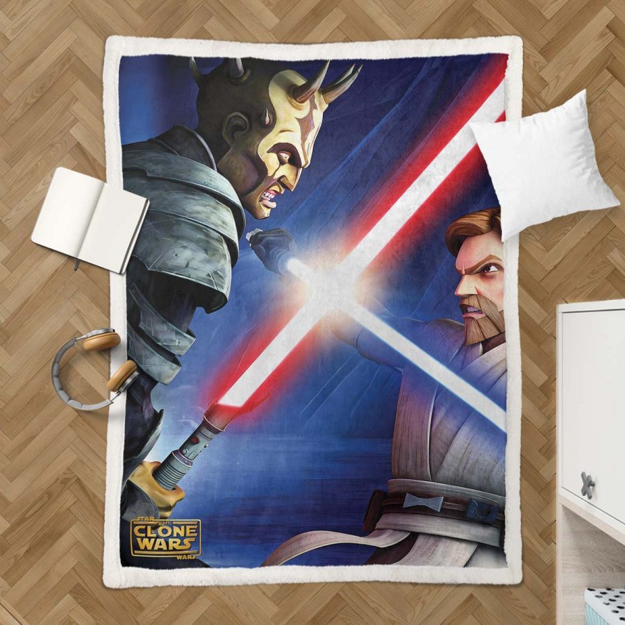 Star Wars Charaktere 07 Decke - Fleecedecke – Bild 3