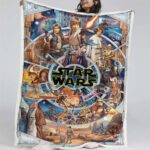 Star Wars Charaktere 08 Decke – Fleecedecke