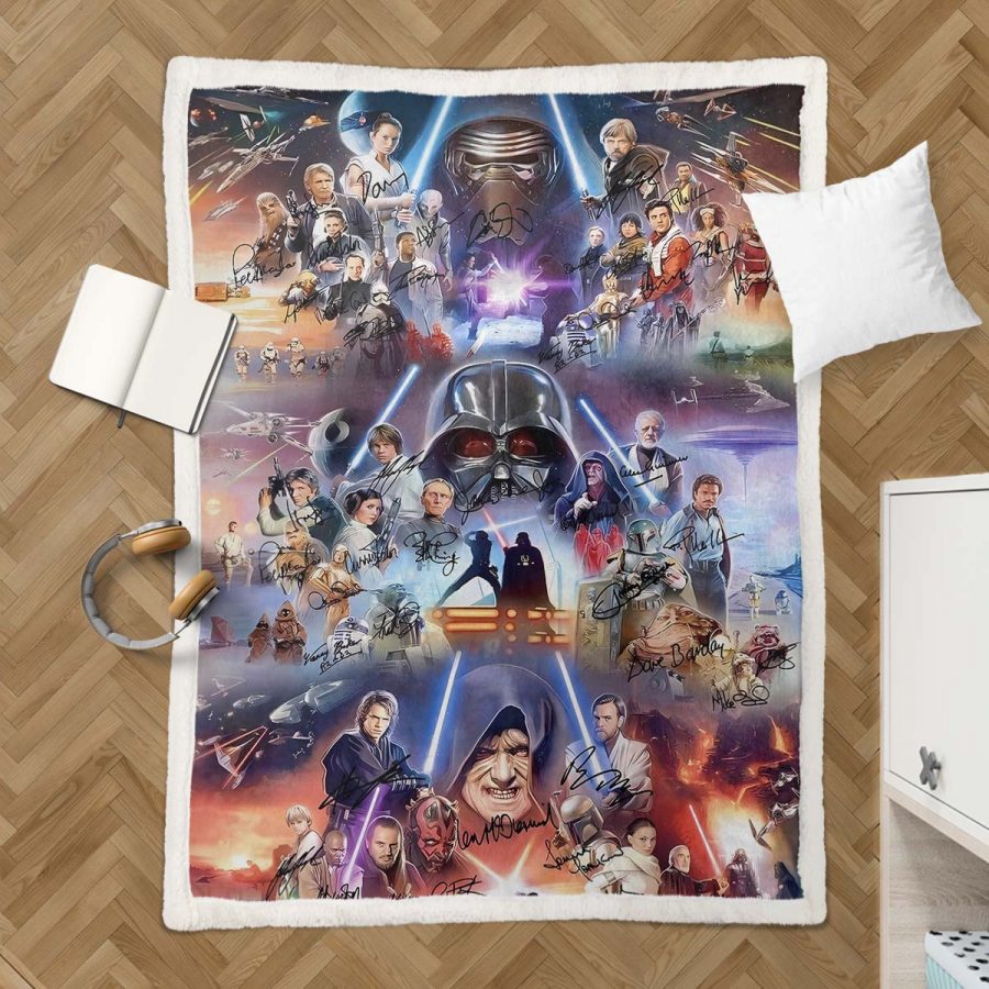 Star Wars Charaktere 09 Decke - Fleecedecke – Bild 3