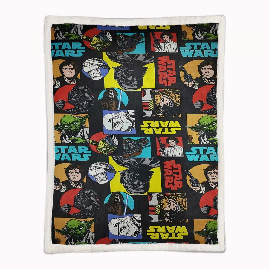 Star Wars Charaktere 10 Decke - Fleecedecke – Bild 2