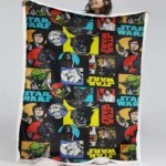 Star Wars Charaktere 10 Decke – Fleecedecke