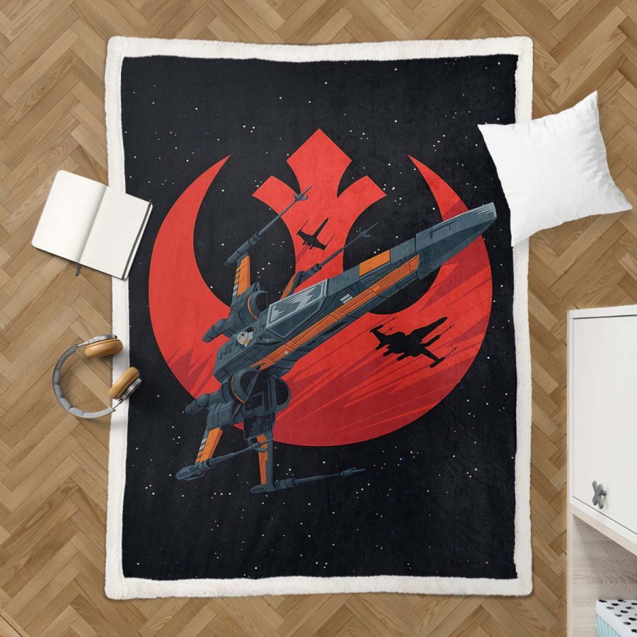 Star Wars Charaktere 12 Decke - Fleecedecke – Bild 3