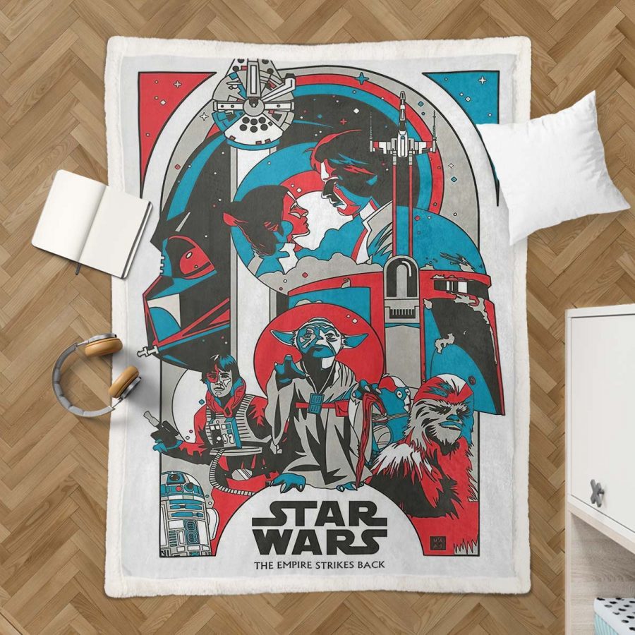 Star Wars: Das Imperium schlägt zurück Decke - Fleecedecke – Bild 3