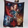 Stranger Things Alle Charaktere 03 Decke - Fleecedecke