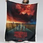 Stranger Things Alle Charaktere 06 Decke – Fleecedecke