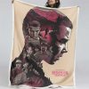 Stranger Things Alle Charaktere 08 Decke - Fleecedecke
